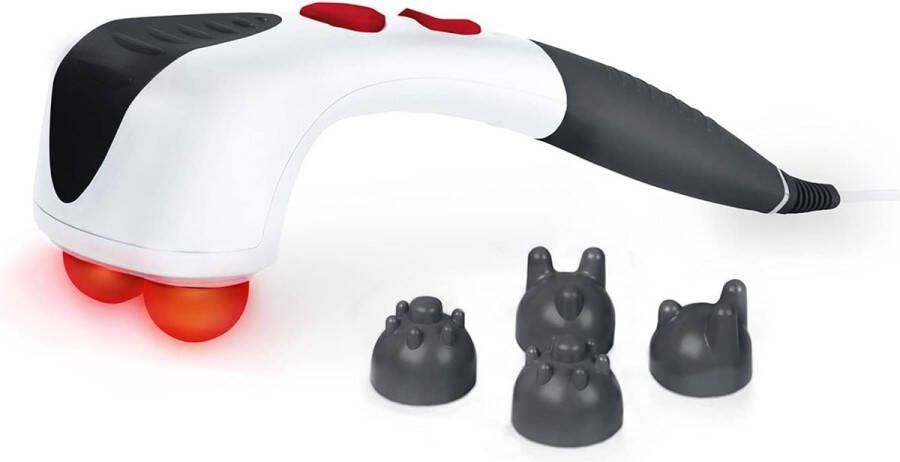 Elysium Handmassage Apparaat Klopmassage Apparaat Klopmassage Apparaat Zwart en Wit