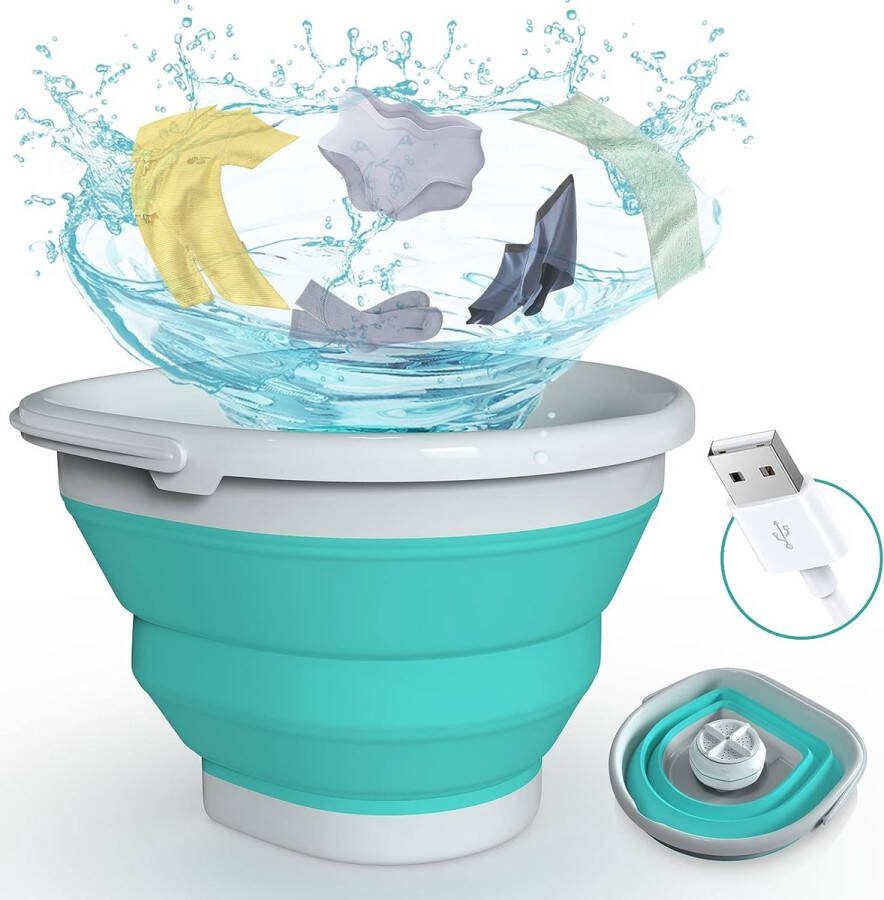 Elysium Kleine Wasmachine Draagbare Wasmachine Mini Wasmachine Met Centrifuge Mini wasmachine