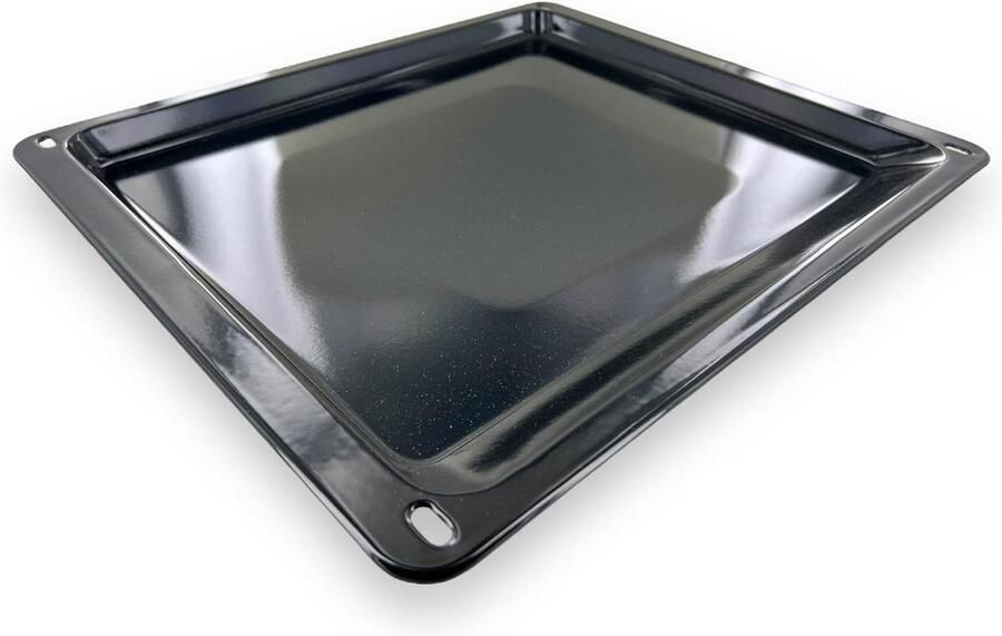 Emaille bakplaat 42.2x37x2.2cm voor AEG Electrolux Juno Zanker Zanussi 353193923 3 3531939233 353193923 geschikt voor oven en fornuis