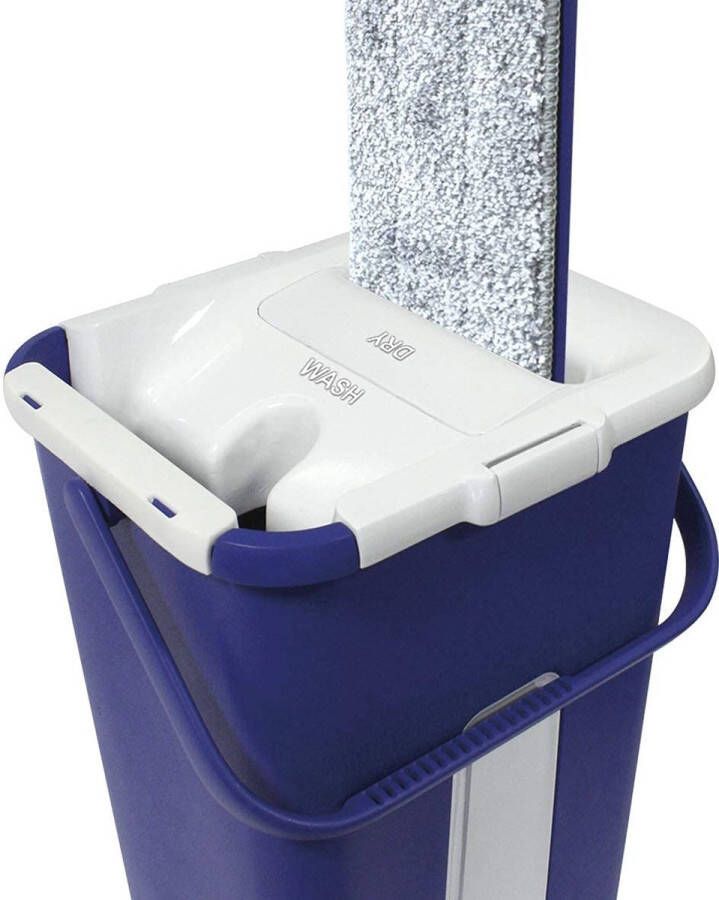 Emmer vloerwisser poetsemmer \ Dweilmop set cleaning bucket with mop head