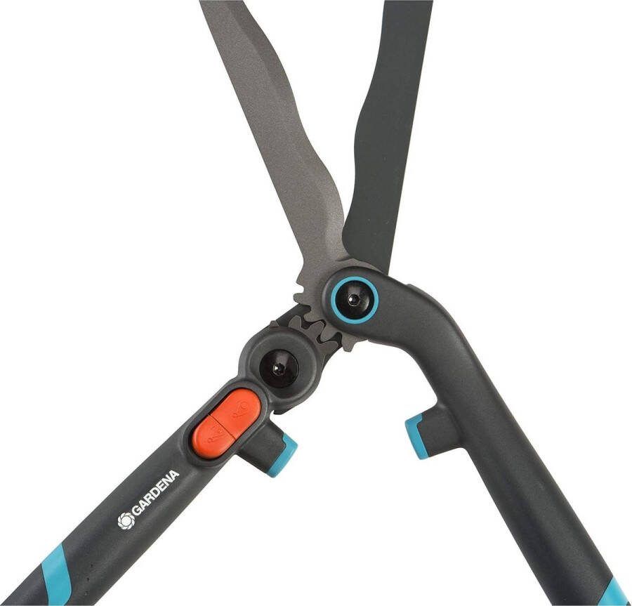 EnergyCut 2-in-1 heggenschaar Mechanische tuinschaar met tweetrapsoverbrenging 23 cm precisiemessen met antikleefcoating schokabsorberend (12303-20) Heggenschaar