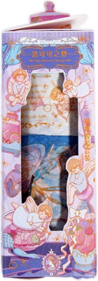 Merkloos Sans marque Engelen Koninkrijk Washi Tapes | Meerdere Washi Tapes Set | Decoratietape | Afplaktape | Markeringstape | Masking Tape | Bullet Journal | Inpakken | Versieren | Decoreren | Journalling | Plakboeken | Organiseren | Angles Tekst Goud Pegasus Sterren