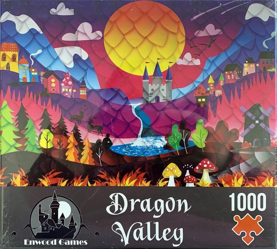 Enwoodgames legpuzzel dragon valley