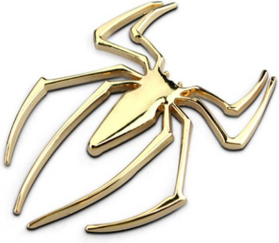 EPIN Auto Sticker Spin Spider Goud