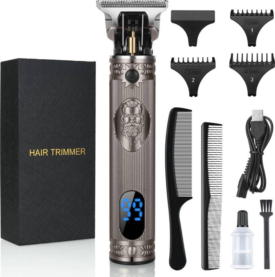 Equivera Baardtrimmer Bodygroomer Tondeuse Baardtrimmer Mannen Trimmer Mannen