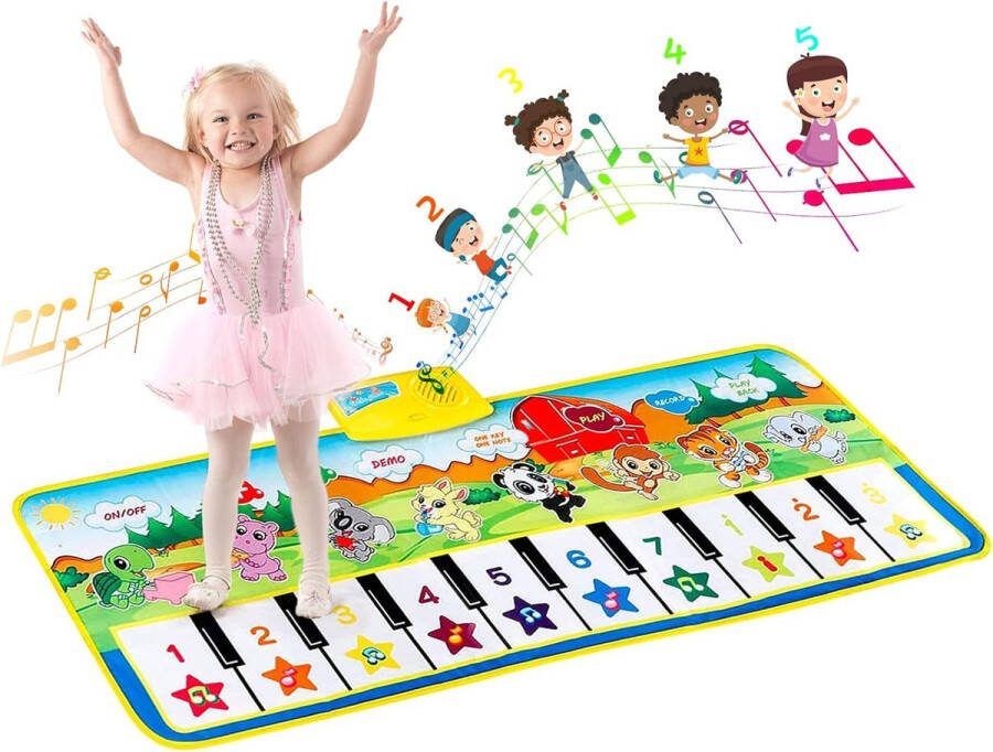 Equivera Dansmat Voor Meisjes Muziekmat Interactieve Speelmat