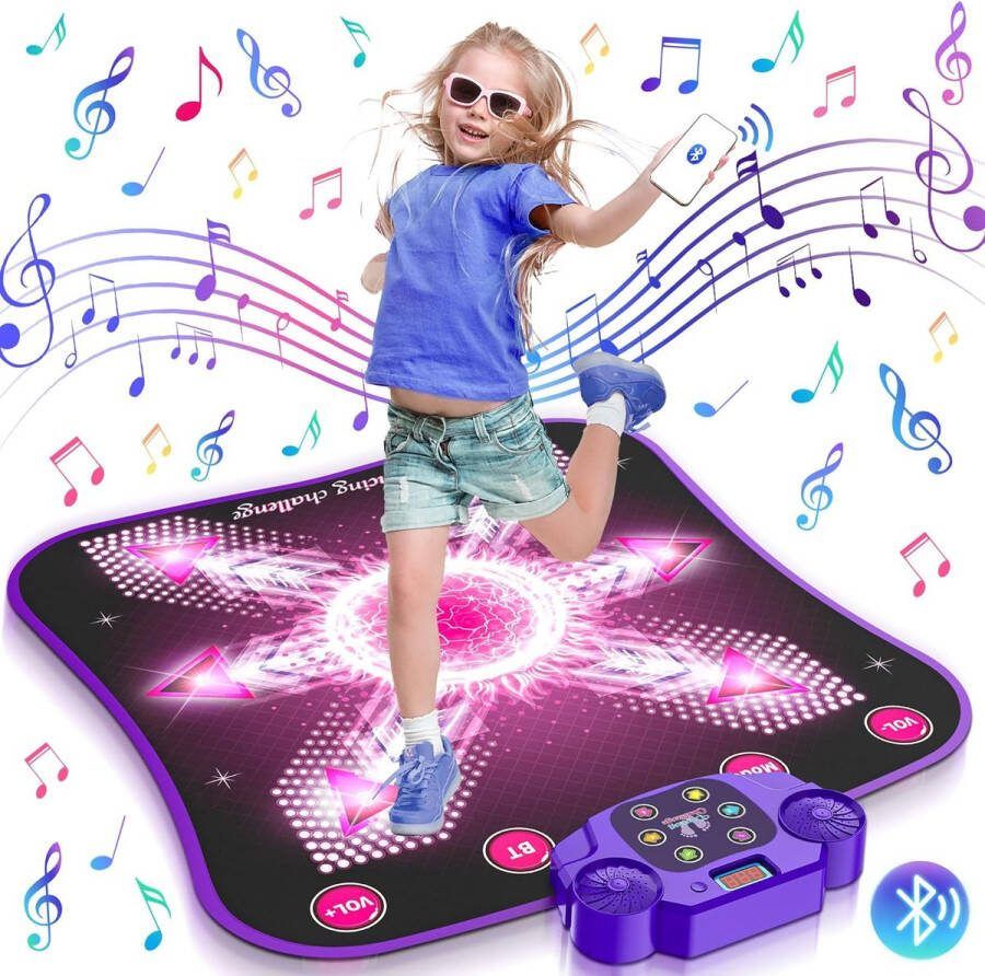 Equivera Dansmat Voor Meisjes Muziekmat Interactieve Speelmat
