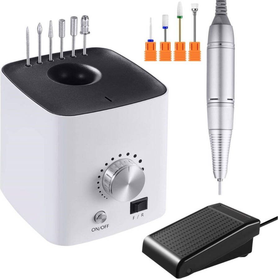 Equivera Elektrische Nagelvijl Nagelfrees Manicure Pedicure Ook Voor Gel Nagels Perfecte Nagelverzorging