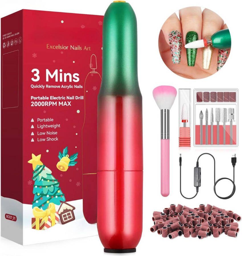 Equivera Elektrische Nagelvijl Nagelfrees Manicure Pedicure Ook Voor Gel Nagels Perfecte Nagelverzorging