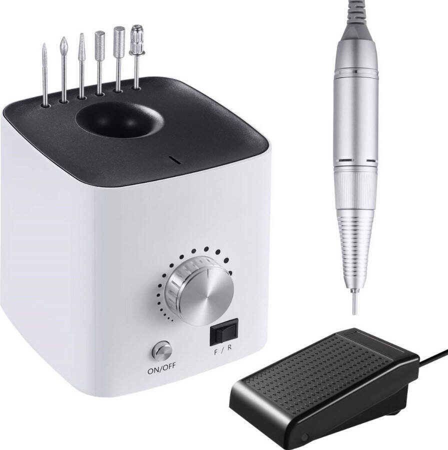 Equivera Elektrische Nagelvijl Nagelfrees Manicure Pedicure Ook Voor Gel Nagels Perfecte Nagelverzorging