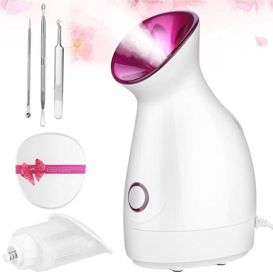 Equivera Gezichtsstomer Facial Steamer Gezichtssauna Poriënreiniger Face Cleanser Stoomverdamper