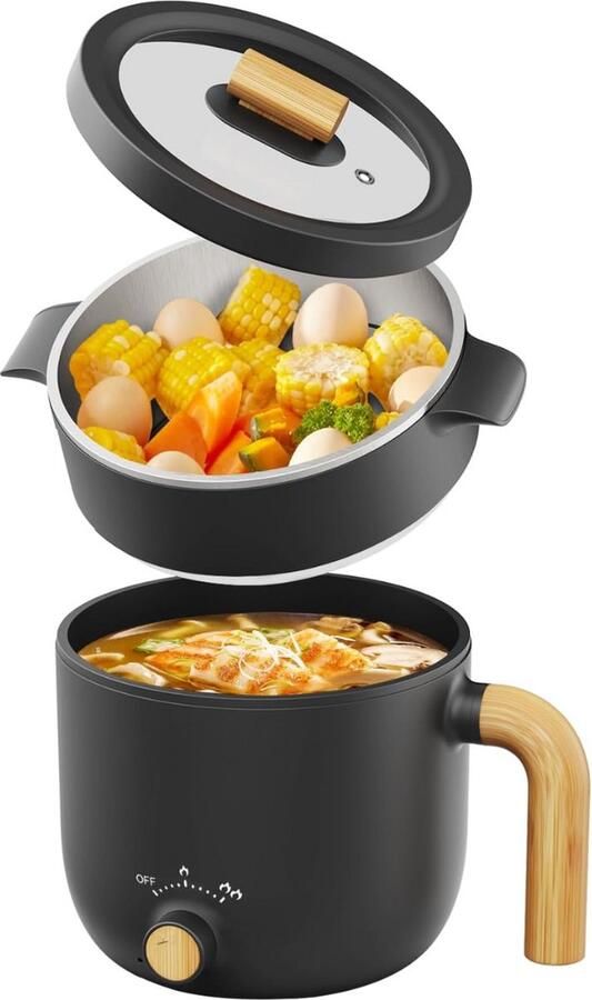 Equivera Hot Pot Fondueset Elektrische Fonduepan Oosterse Fondue Grill Meerdere Personen