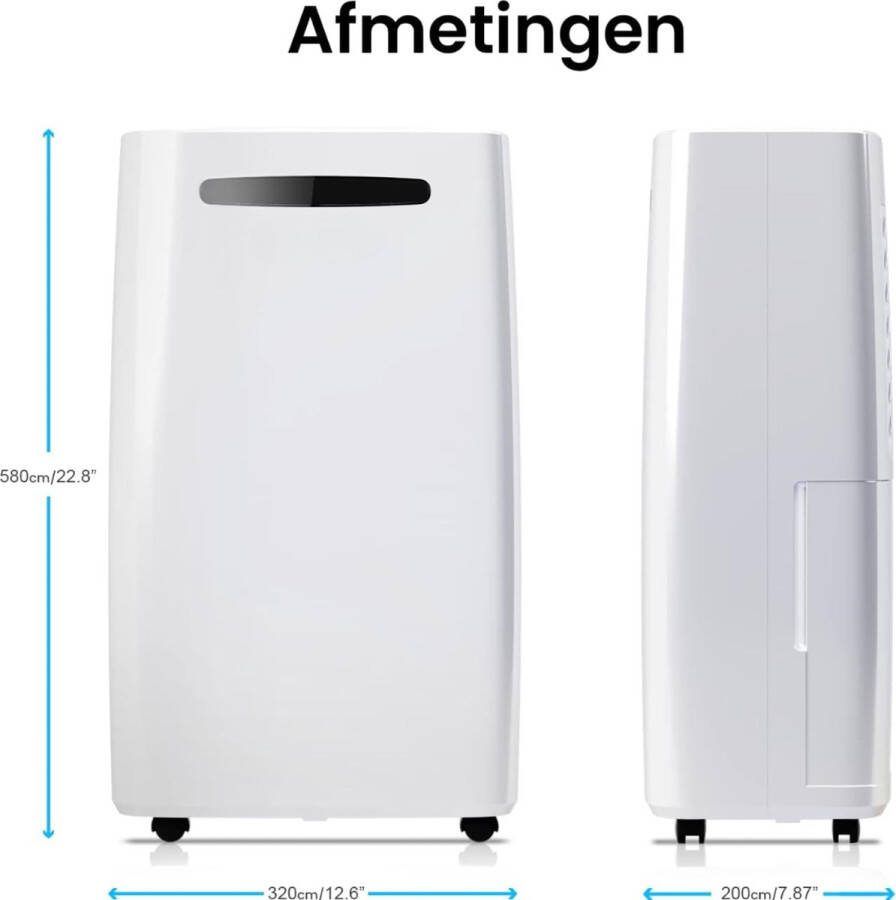 Equivera Luchtontvochtiger Slaapkamer Luchtontvochtigers Dehumidifier Luchtontvochtiger Badkamer Luchtontvochtiger Woonkamer Luchtontvochtiger Huis
