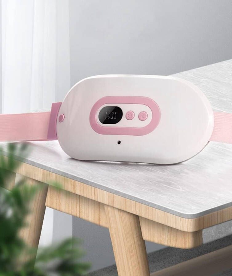 Equivera Menstruatie Warmteband Menstruatie Pijnverlichting Draadloos Massagekussen