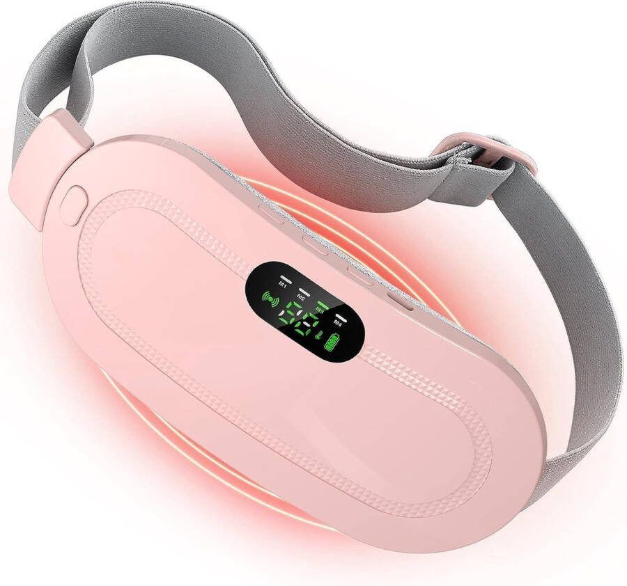 Equivera Menstruatie Warmteband Menstruatie Pijnverlichting Draadloos Massagekussen