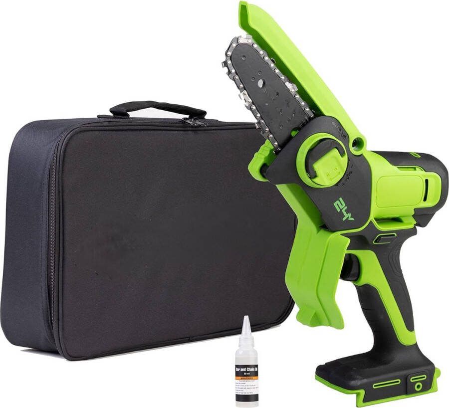 Equivera Mini Kettingzaag Elektrisch Mini Kettingzaag Met Accu Elektrische Snoeischaar Accu Snoeischaar Kettingzaag Accu