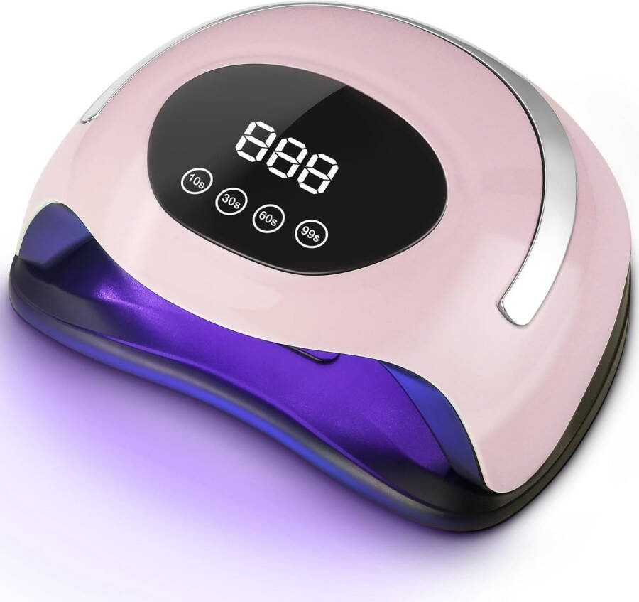 Equivera Nagellamp UV Lamp voor Nagels Gellak Polygel Krachtige UV Lamp Nageldroger