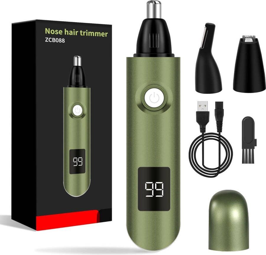 Equivera Neushaartrimmer Heren Oortrimmer Oplaadbaar