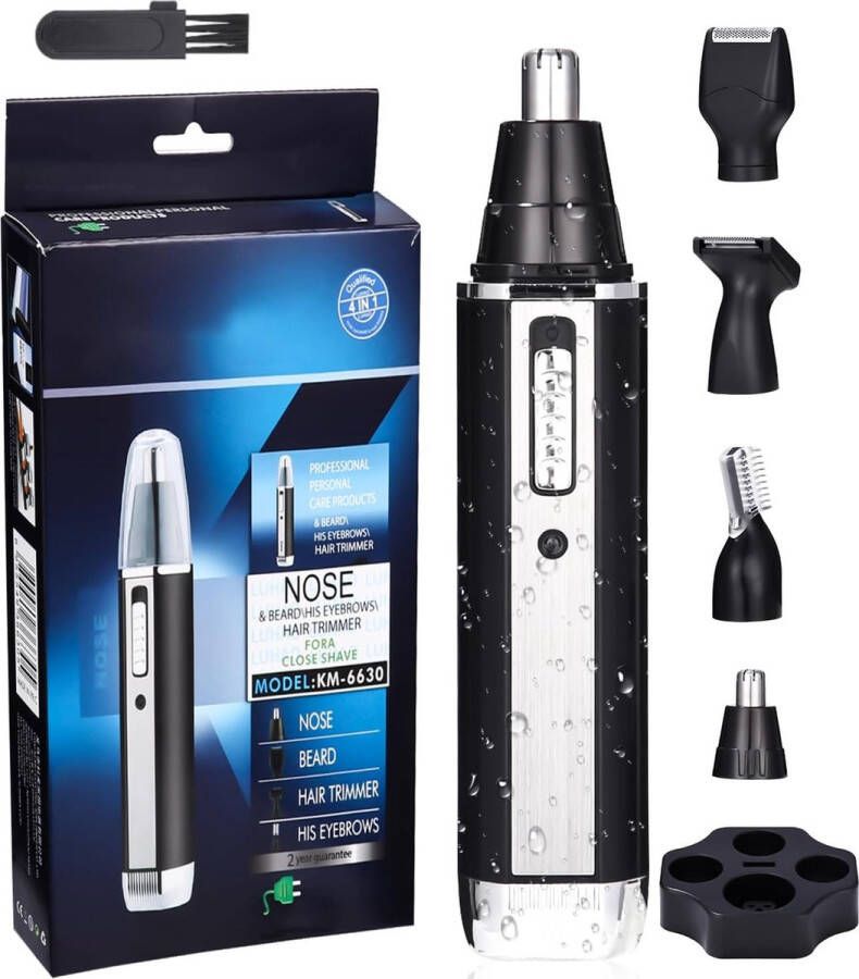 Equivera Neushaartrimmer Heren Oortrimmer Oplaadbaar