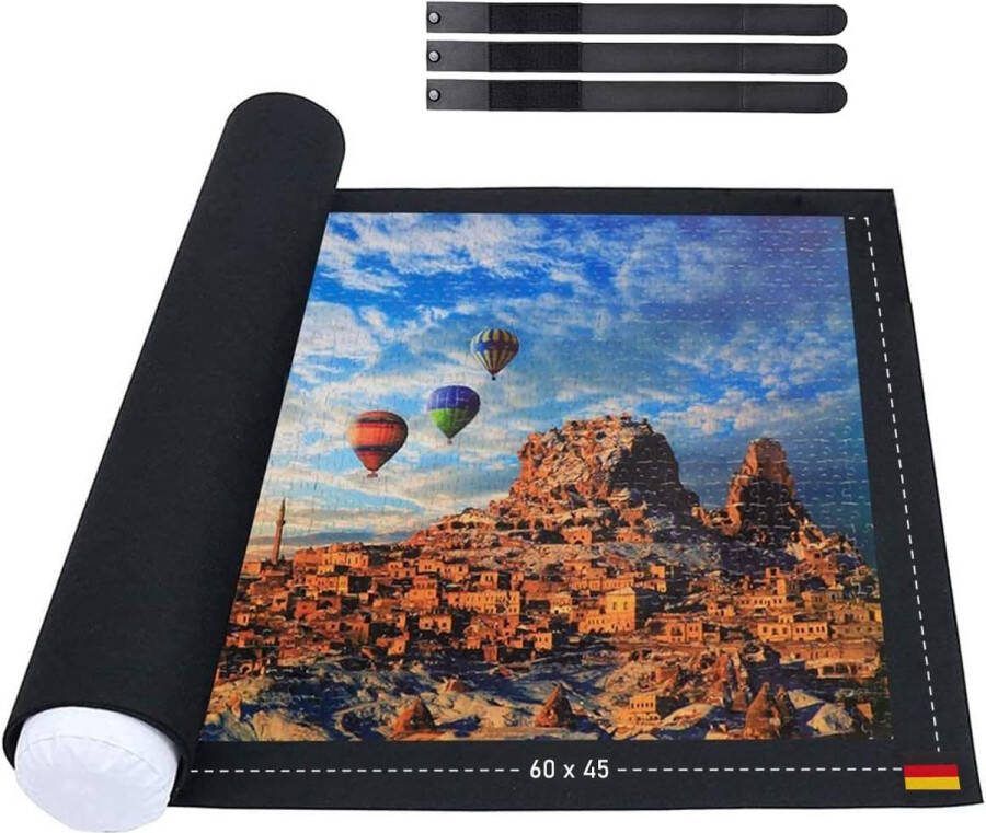 Equivera Puzzelmat Puzzelkoffer Puzzelbord Puzzelrol Puzzelmat voor Legpuzzel Premium