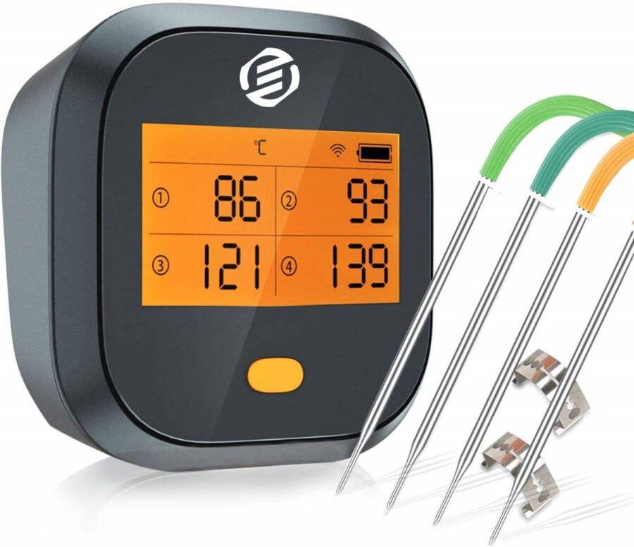 Equivera Vleesthermometer BBQ Thermometer Kernthermometer Oventhermometer Digitale Thermometer Premium