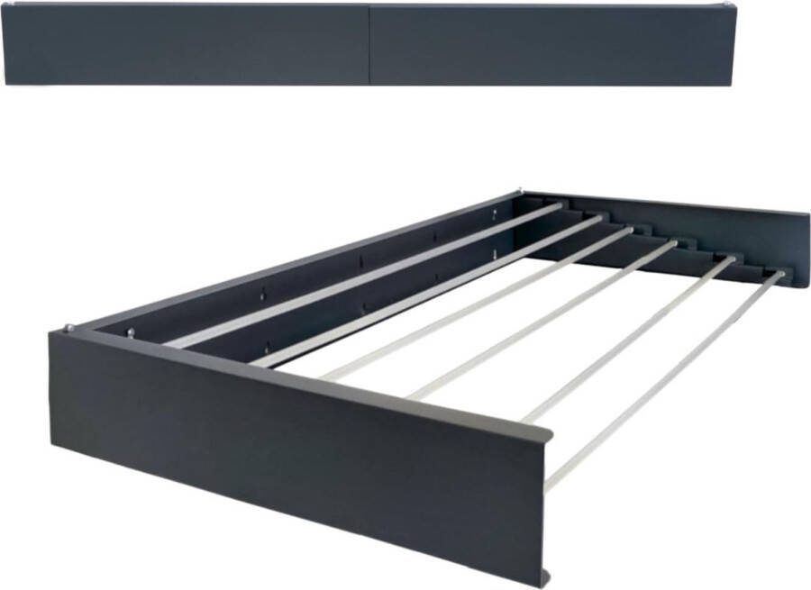 Equivera Wanddroogrek Inklapbaar Droogrek Wand Droogrek Wasrek Hangend Schuifbaar