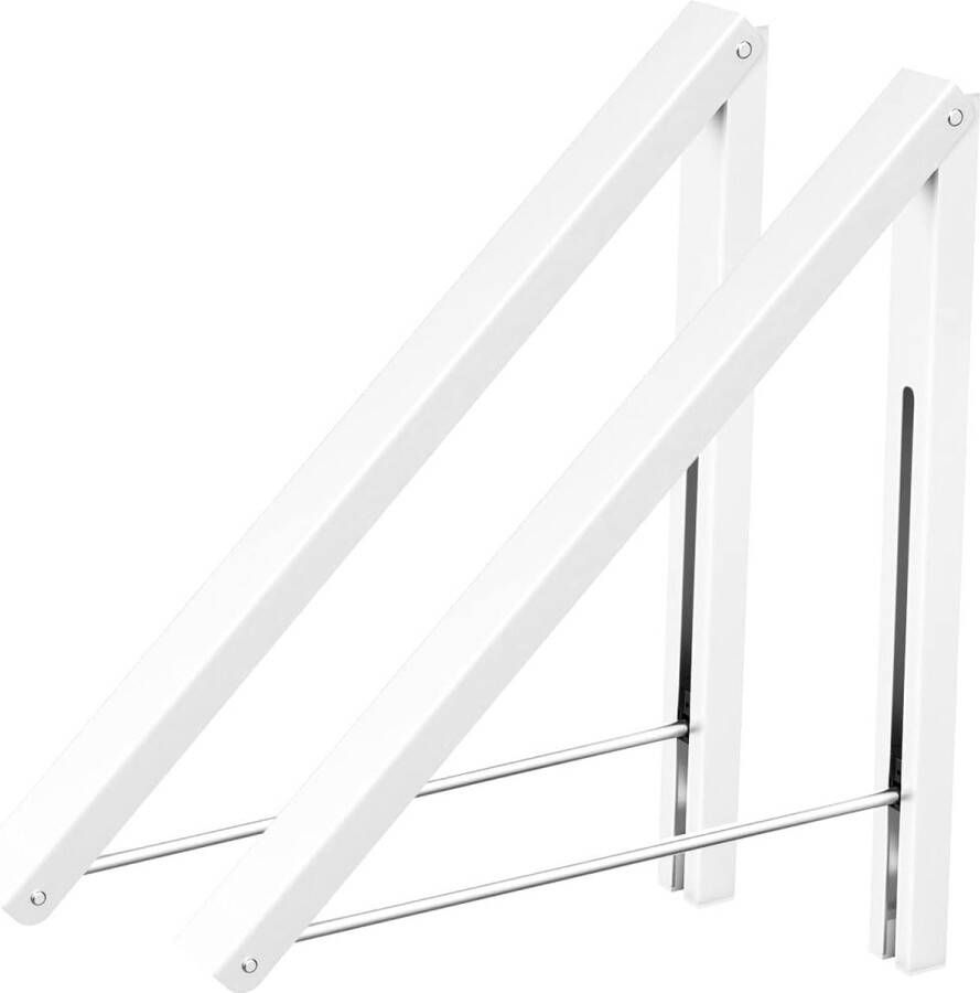 Equivera Wanddroogrek Inklapbaar Droogrek Wand Droogrek Wasrek Hangend Schuifbaar