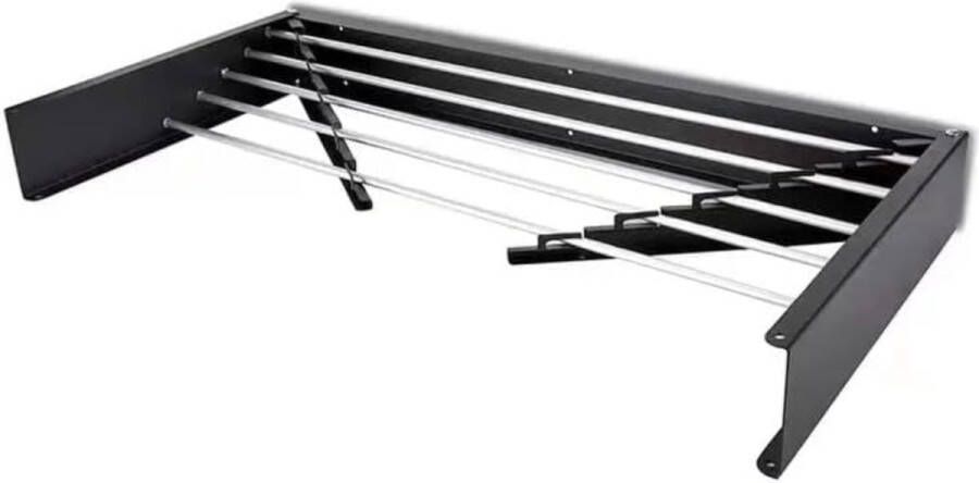 Equivera Wanddroogrek Inklapbaar Droogrek Wand Droogrek Wasrek Hangend Schuifbaar