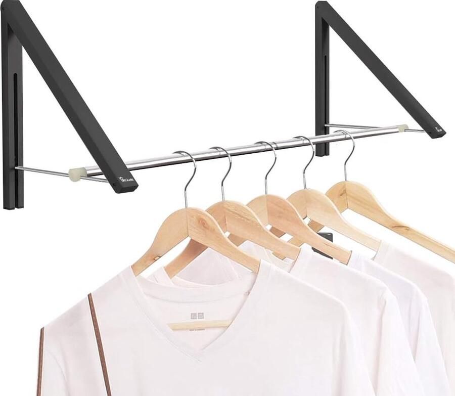 Equivera Wanddroogrek Inklapbaar Droogrek Wand Droogrek Wasrek Hangend Schuifbaar