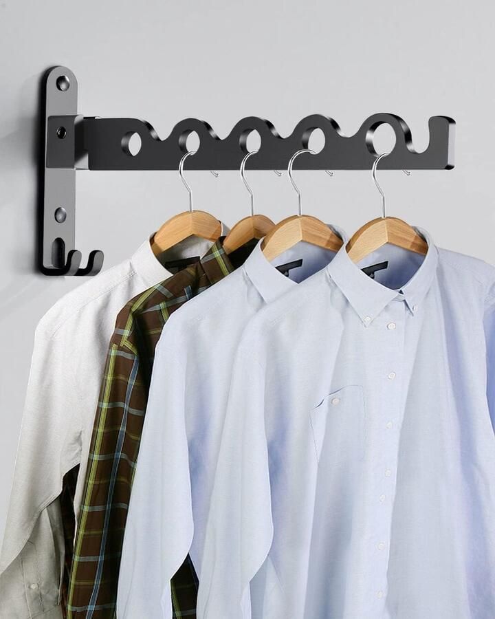 Equivera Wanddroogrek Inklapbaar Droogrek Wand Droogrek Wasrek Hangend Schuifbaar