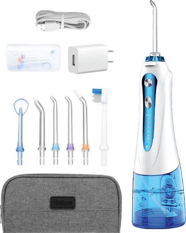 Equivera Waterflosser Waterpik Monddouche Draadloos Mondverzorging