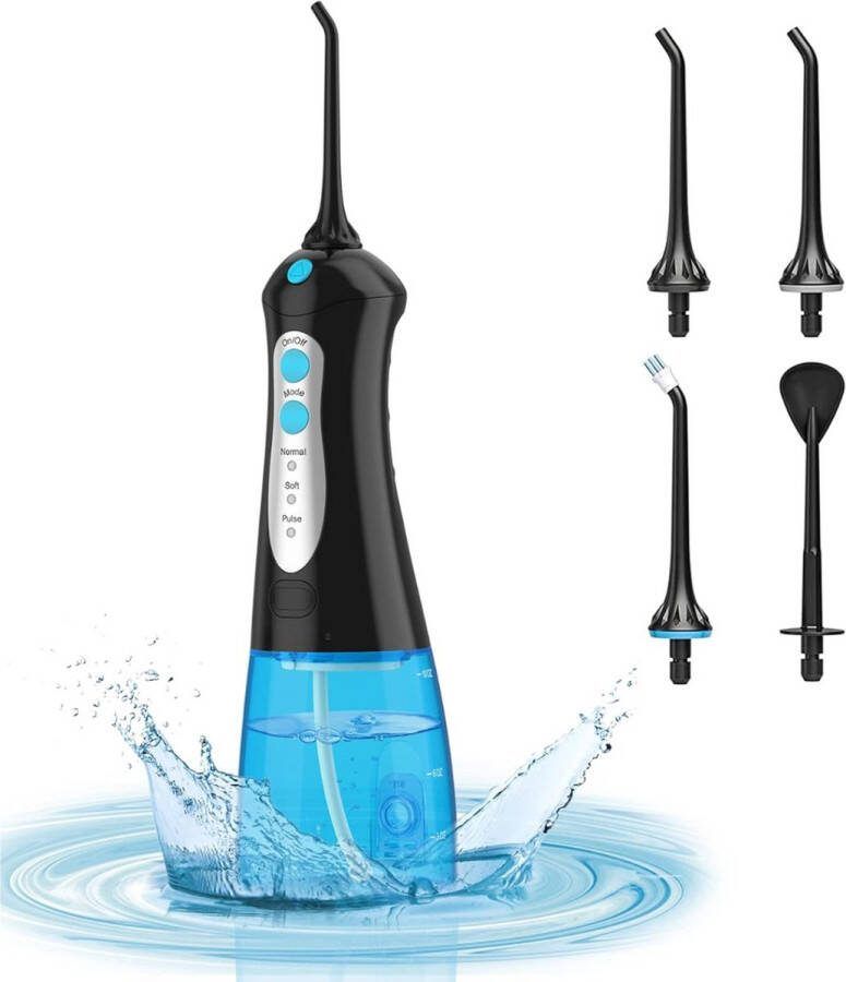 Equivera Waterflosser Waterpik Monddouche Draadloos Mondverzorging