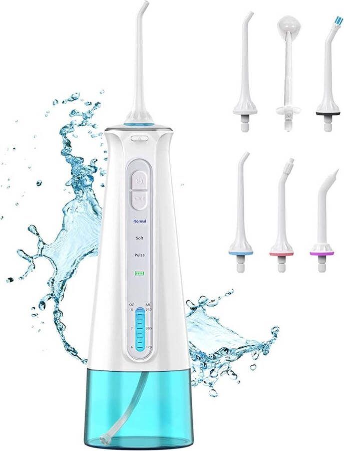 Equivera Waterflosser Waterpik Monddouche Draadloos Mondverzorging