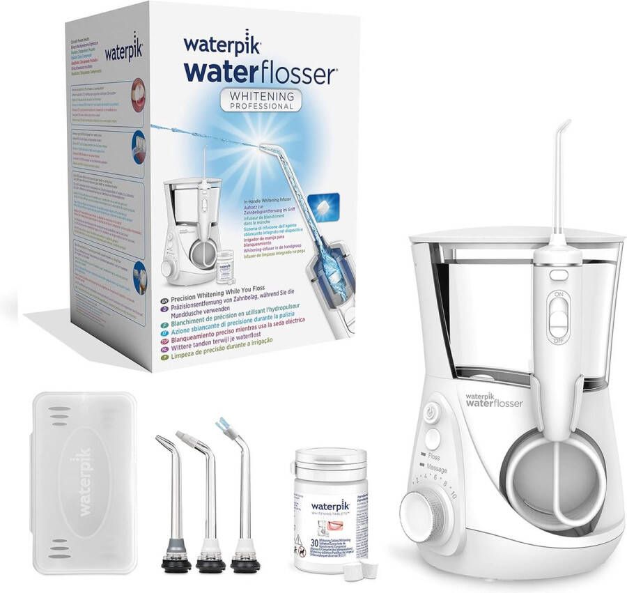 Equivera Waterflosser Waterpik Monddouche Draadloos Mondverzorging