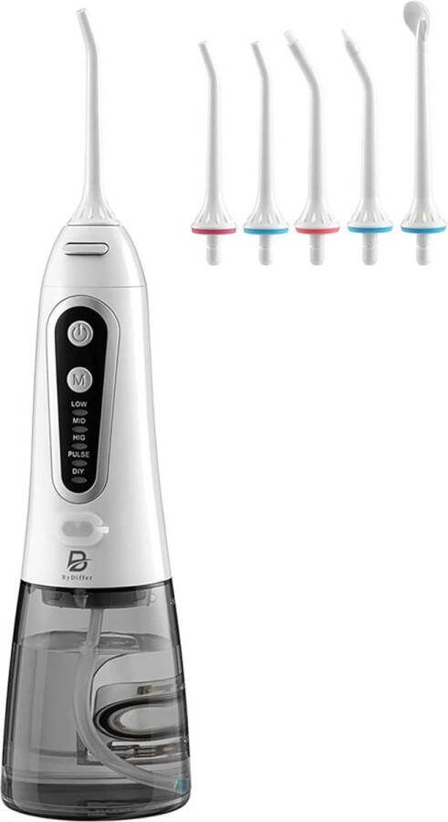 Equivera Waterflosser Waterpik Monddouche Draadloos Mondverzorging