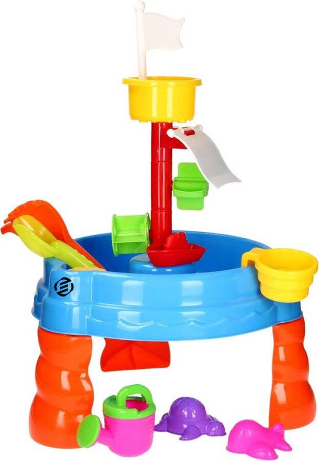 Equivera Watertafel Zandtafel Waterspeelgoed Speeltafel Eenvoudig in Elkaar te Zetten Multi-Speeltafel Premium