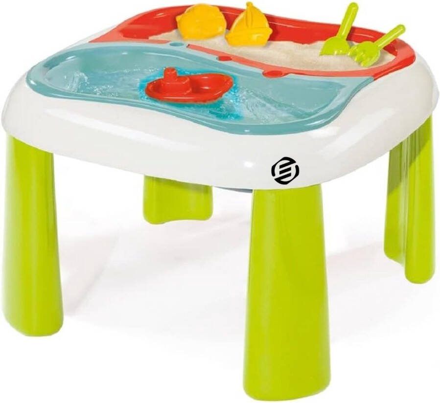 Equivera Watertafel Zandtafel Waterspeelgoed Speeltafel Eenvoudig in Elkaar te Zetten Multi-Speeltafel Premium