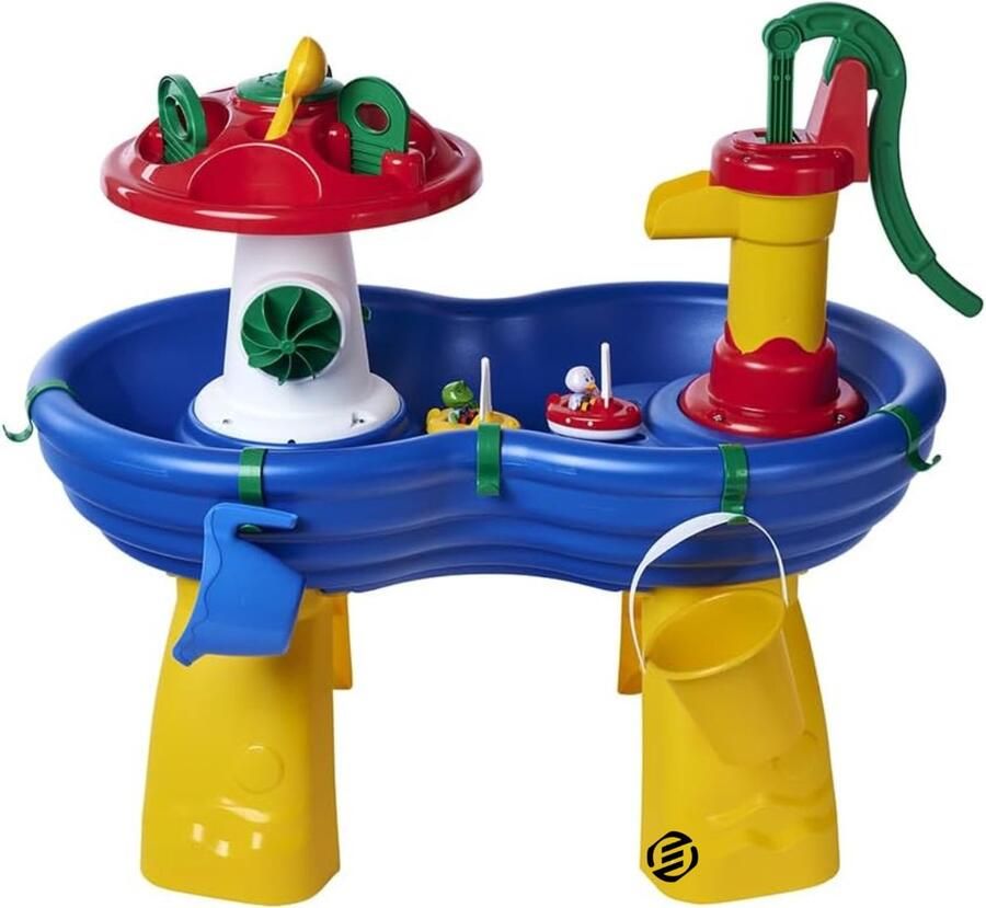 Equivera Watertafel Zandtafel Waterspeelgoed Speeltafel Eenvoudig in Elkaar te Zetten Multi-Speeltafel Premium