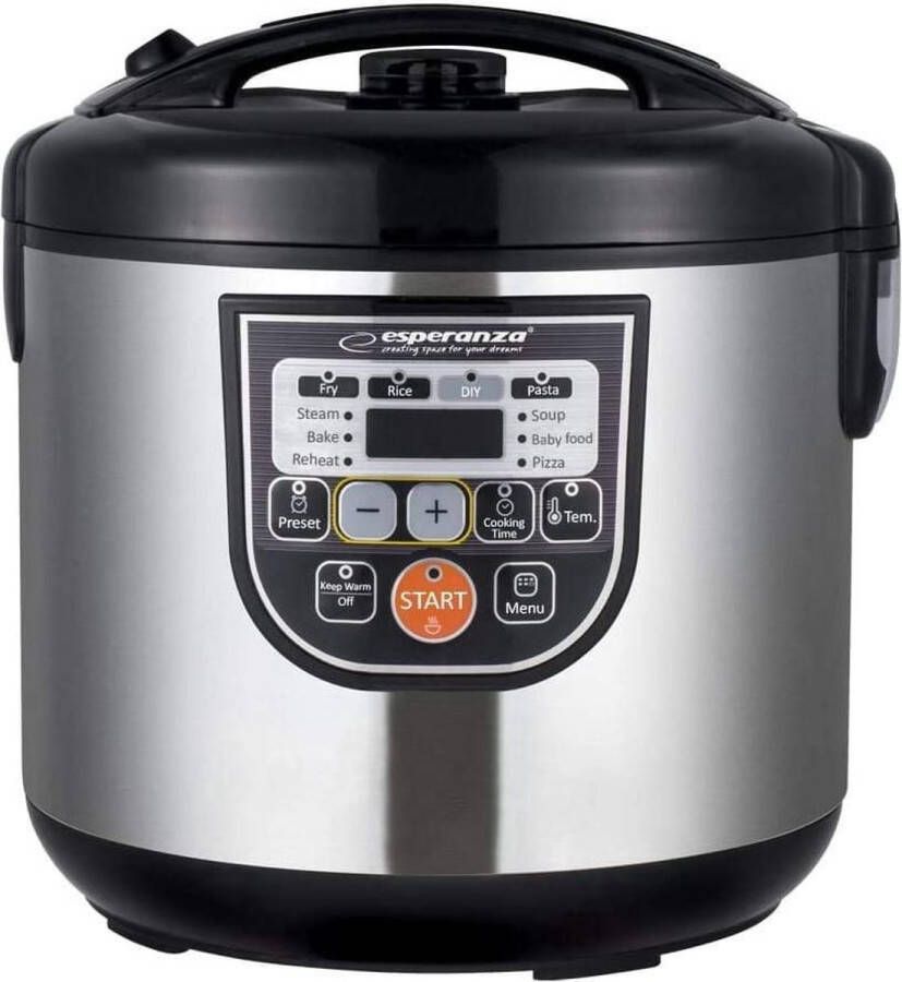Esparanza Multicooker RVS met Timer