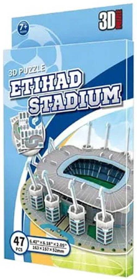 Etihad Stadium 3D Puzzel – Manchester City Stadionmodel – Gedetailleerd Voetbal Souvenir & Verzamelitem