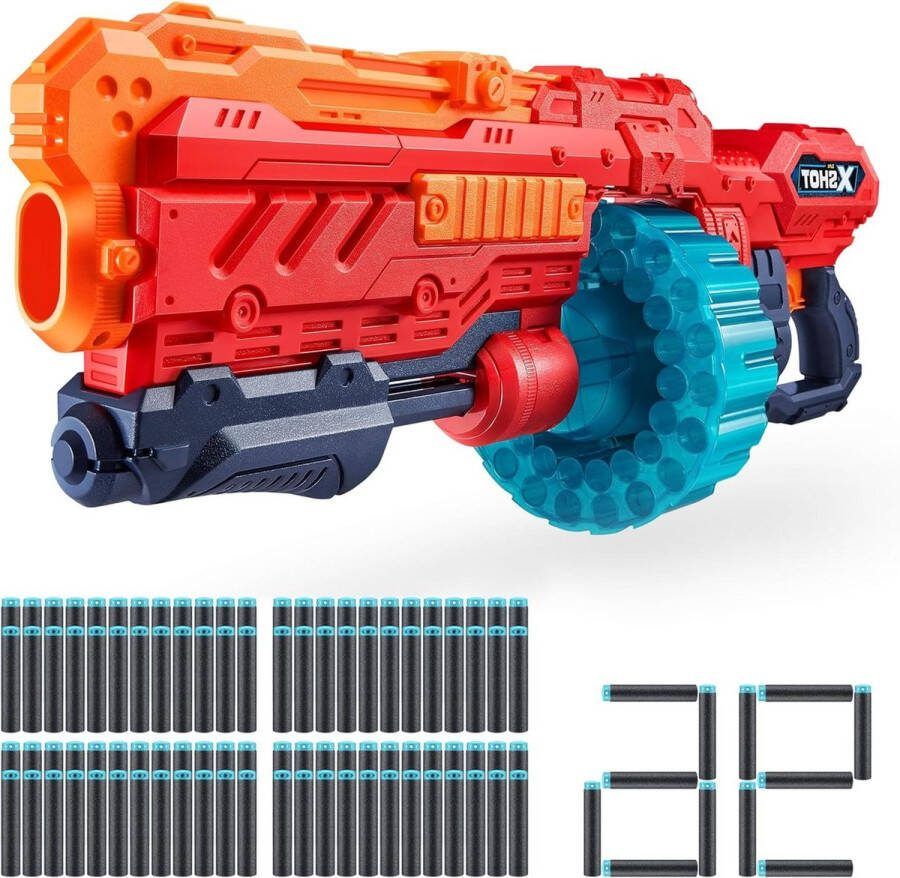 Excel Turbo Advance Foam Blaster 96 dartpijlen rood