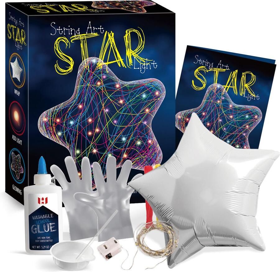 Experimenteerdozen knutselpakket String art String art kinderen stringart string art kit T2576G