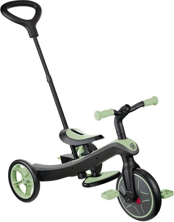 EXPLORER 4 IN 1 evoluerende driewieler GLOBBER Saliegroen Loopfiets van 10 maanden tot 5 jaar Montage zonder gereedschap