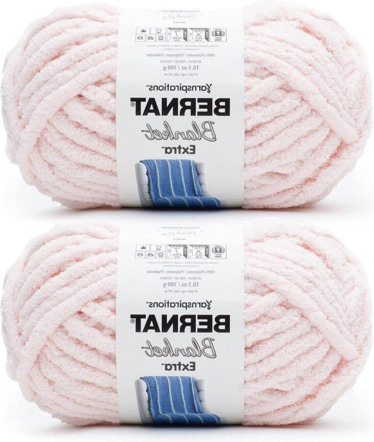 Extra Garen Deken Blush Pink 2