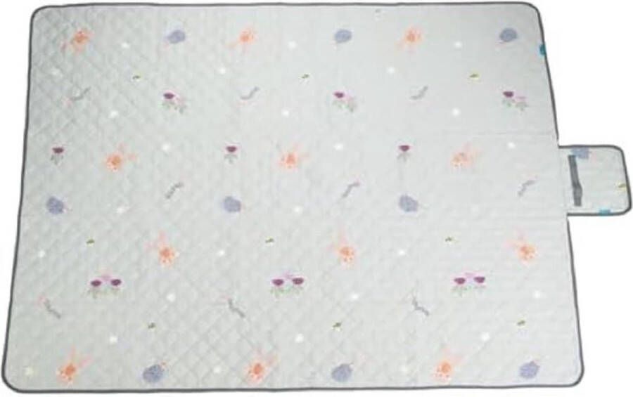Extra grote buitenspeelmat opvouwbare waterbestendige speelmat babyvloermat in reistas voor baby's en peuters geschikt voor babyjongens en meisjes vanaf 0