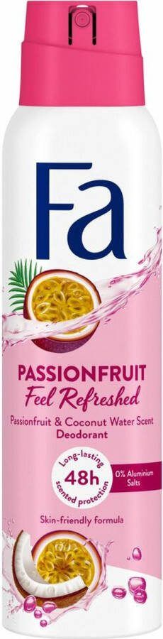 Fa Deodorant Spray Passion Fruit 18x150ml Voordeelverpakking