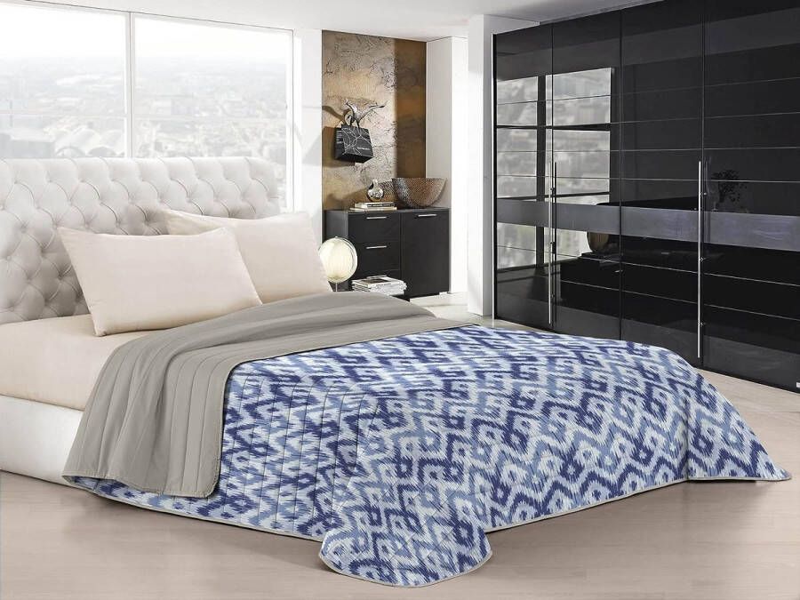 Fantasie Doubleface zomerdekbed 170x270cm Rombi microvezel eenpersoons