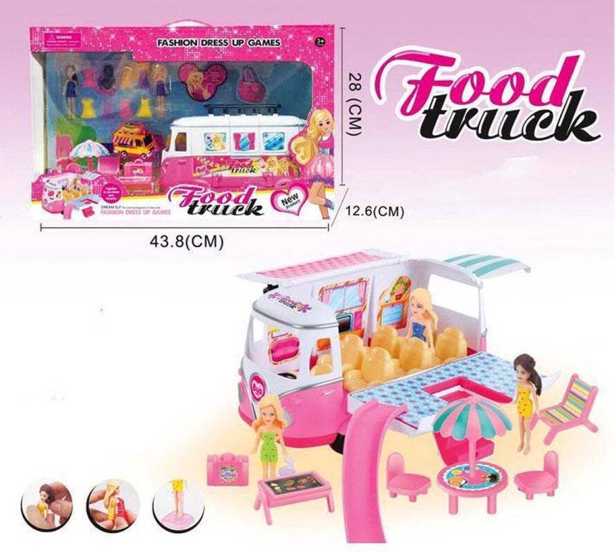 Fashion food truck speelset