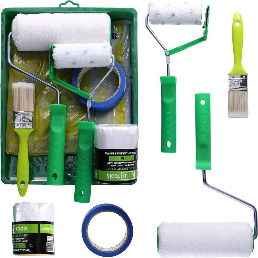 Fastbox verfkwast set Schilderset Verfrollen Accessoires voor schilderen