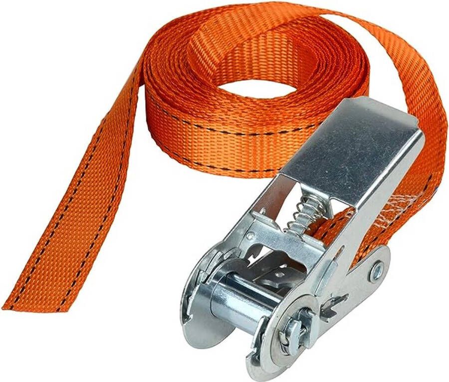 FastLink Spanband met ratel Oranje 5 m x 25 mm band